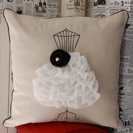 Стильная подушка